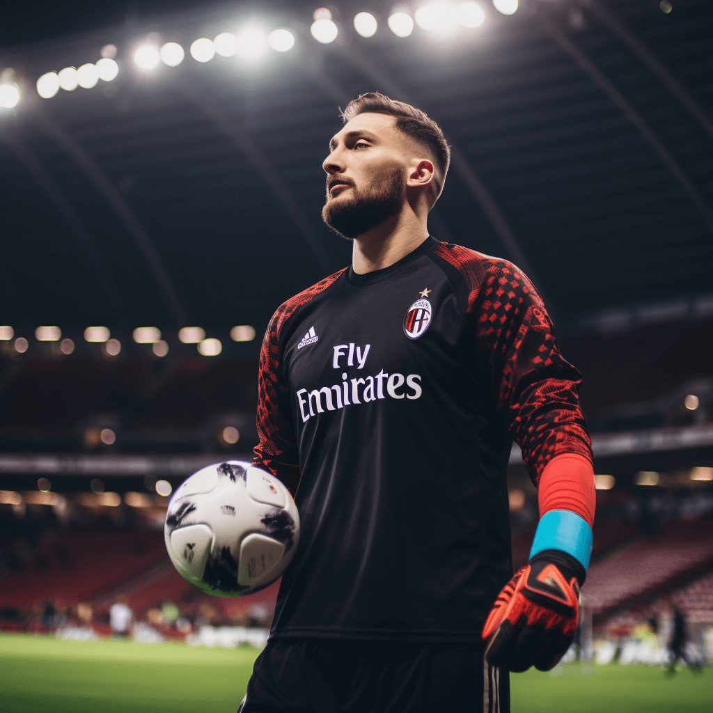 bryan888_Gianluigi_Donnarumma_playing_football_in_arena_b29771b1-0d48-4262-89f6-f8f8c5a5305a.png