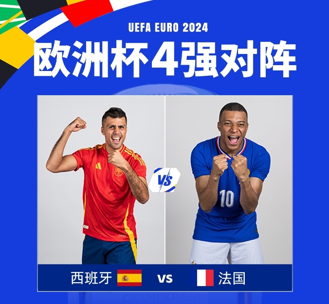 攻防大战！欧洲杯半决赛：西班牙与法国的较量